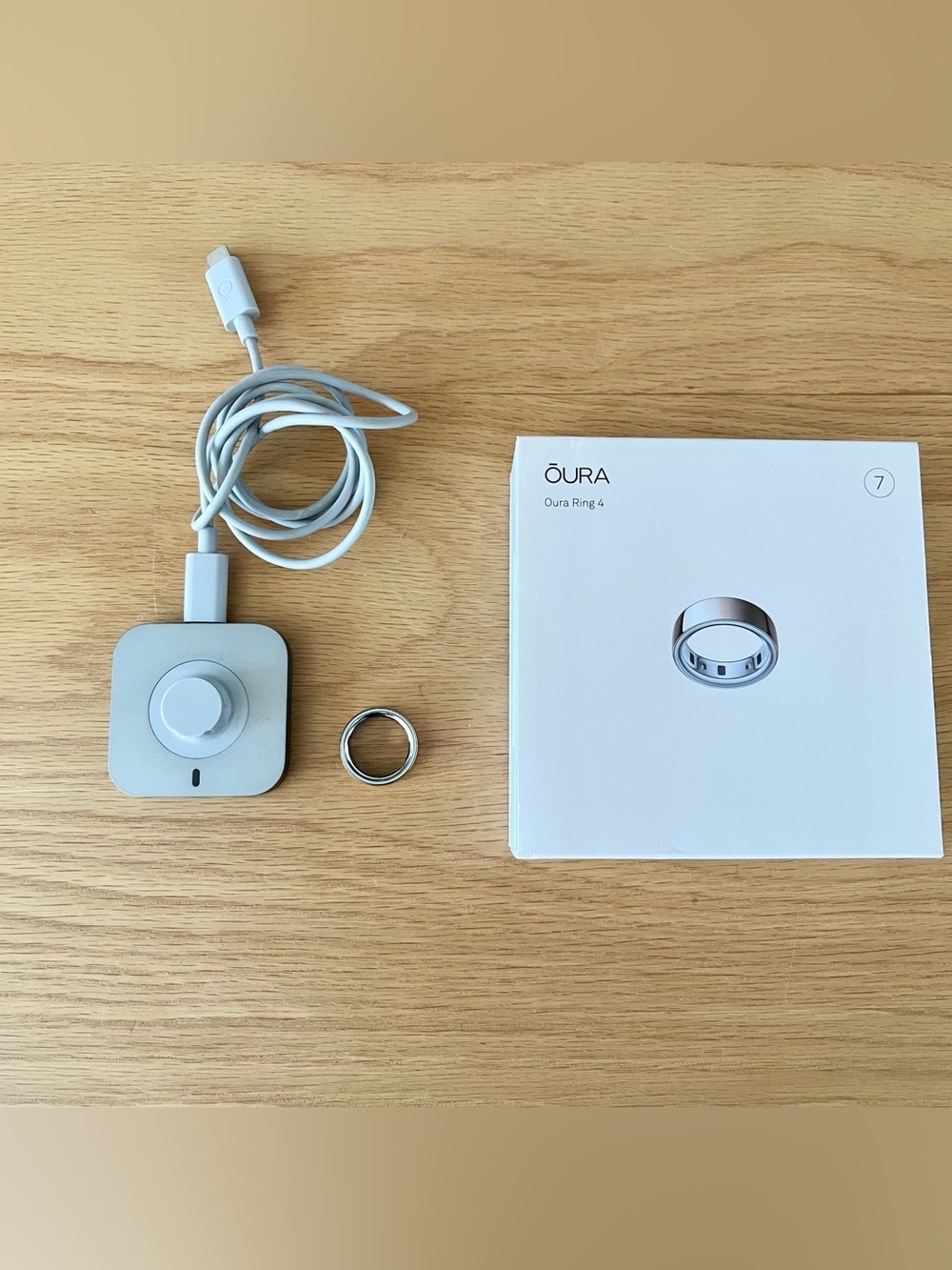 Oura Ring Gen 4 Horizon Rose Gold Size 7